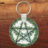 Porte-clés Bagues de clé : Pentacle (Recto)