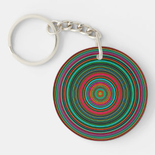 Porte-clés Bagues multicolores