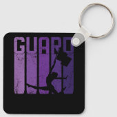 Porte-clés Baguette de marquage de garde couleur Drapeau fill (Dos)