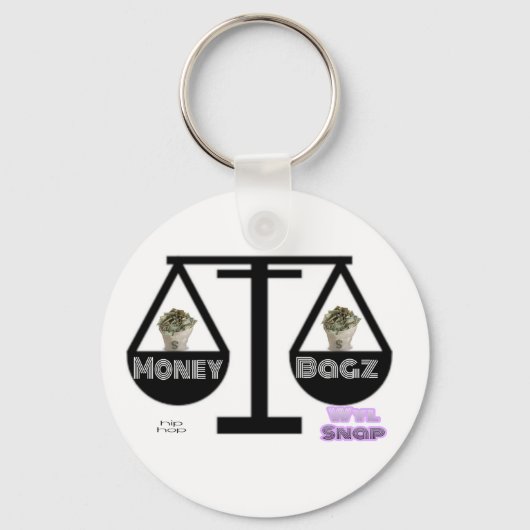 Porte-clés Bagz de l'argent (Recto)