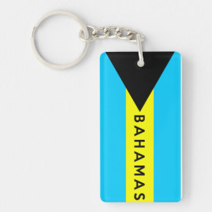 Porte-clés bahamas nom du symbole du drapeau national