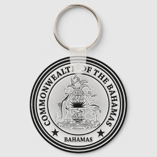 Porte-clés Bahamas Round Emblem