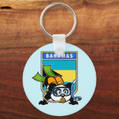 Porte-clés Bahamas Scuba Panda (Recto)
