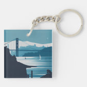 PORTE-CLÉS BAIE DE FRISCO #1 (Dos)