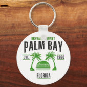 Porte-clés Baie de Palm (Recto)