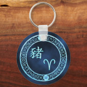 Porte-clés Baies/Cochon (Recto)