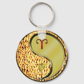 Porte-clés Baies et singe métallique (Verso)