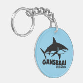 Porte-clés Baignade avec de grands requins blancs - Gansbaai (Devant gauche)