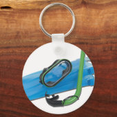 Porte-clés BaignadeGogglesSnorkelFins101311 (Recto)