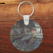 Porte-clés Baignoires à La Grenouillère par Claude Monet (Recto)