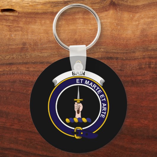 Porte-clés Bain - Clan Crest (Recto)