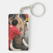 Porte-clés Bain Eléphant ... Ayutthaya, Thaïlande (Dos)