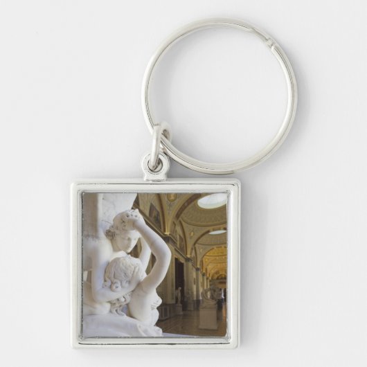 Porte-clés Baiser de Cupidon et Psyché, par Antonio Canova (Devant)