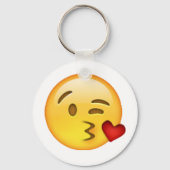 Porte-clés Baiser - Emoji (Recto)