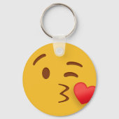 Porte-clés Baiser Emoji (Recto)