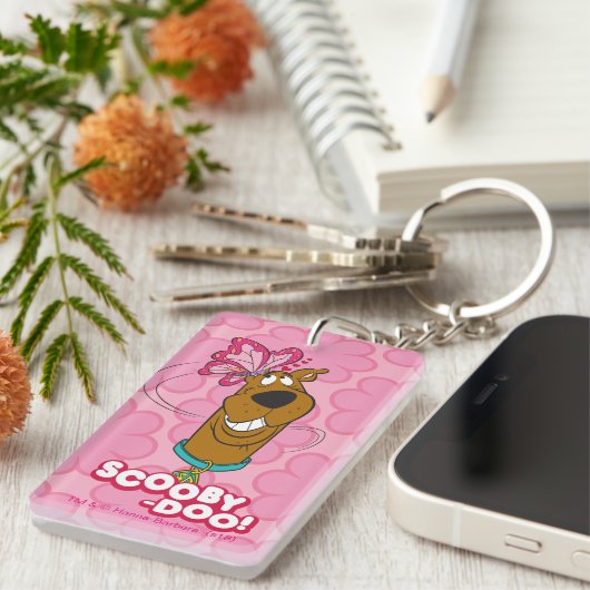 Porte-clés Baisers à papillon Scooby-Doo (Devant droit)