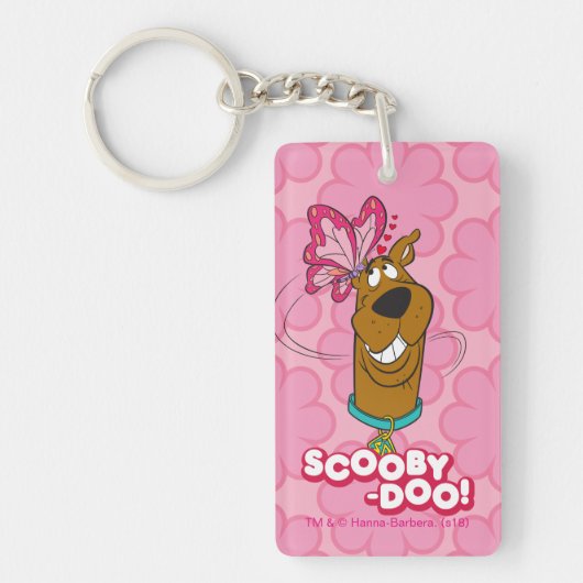 Porte-clés Baisers à papillon Scooby-Doo (Devant)