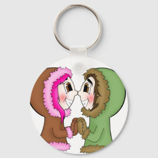Porte-clés baisers eskimo