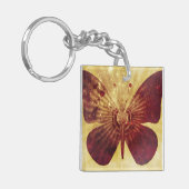 Porte-clés Baisers papillon Porte - clé acrylique (Devant gauche)