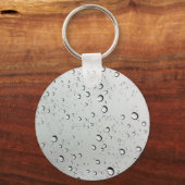 Porte-clés Baisses d'eau sur verre (Recto)