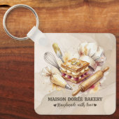 Porte-clés Bakery Store Pastry Chef Dessert Sweets Cake Baker (Recto)