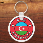Porte-clés Bakou Azerbaïdjan (Recto)