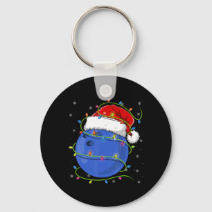 Porte-clés Bal de botte de Noël Santa Hat Correspondance fami