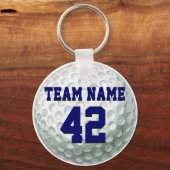 Porte-clés Bal de golf (Recto)