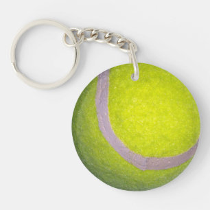 Porte-clés Bal De Tennis Jaune,