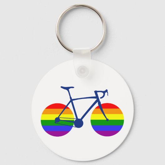 Porte-clés Balade En Vélo Pride (Recto)