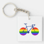 Porte-clés Balade En Vélo Pride (Devant)