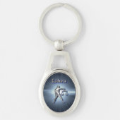 Porte-clés Balance de chrome (Devant)