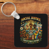 Porte-clés Balance de la justice (Recto)