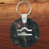 Porte-clés Balance Zodiac Star Sign Univers (Recto)