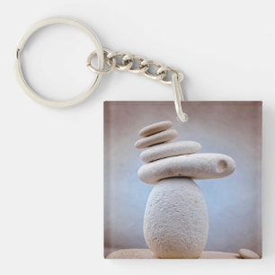 Porte-clés Balancing Stones Carré + vos idées