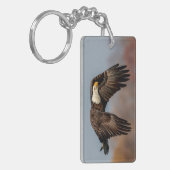 Porte-clés Bald Eagle en vol (Devant gauche)