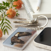 Porte-clés Bald Eagle en vol (Devant droit)