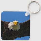 Porte-clés Bald Eagle Flyby Up Close (Dos)
