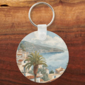 Porte-clés Balearic Islands Vintage French Travel (Recto)