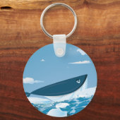 Porte-clés Baleine arctique (Recto)