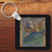 Porte-clés Baleine bestiaire médiévale c. 1270 (Recto)