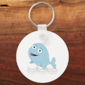 Porte-clés Baleine bleue (Recto)