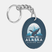 Porte-clés Baleine de Glacier Bay - Alaska (Devant gauche)