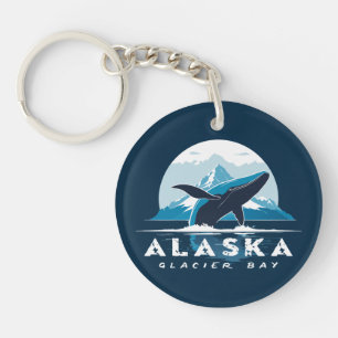 Porte-clés Baleine de Glacier Bay - Alaska
