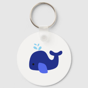 Porte-clés Baleine de marine