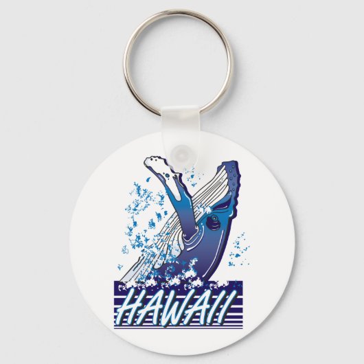 Porte-clés Baleine d'Hawaï (Recto)