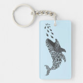 Porte-clés Baleine silhouette (Devant)