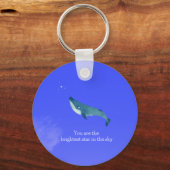 Porte-clés Baleine volante (Recto)