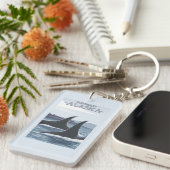 Porte-clés Baleines #1 - Juneau, Alaska d'orque (Devant droit)