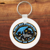 Porte-clés Baleines et dauphins (Recto)